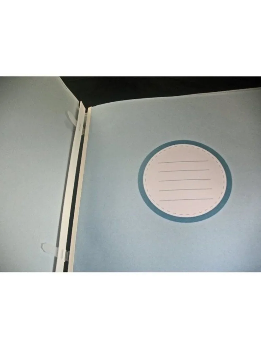 12x12  Blue Soft Colors; Leatherette Coverset Old Style Creative Memories